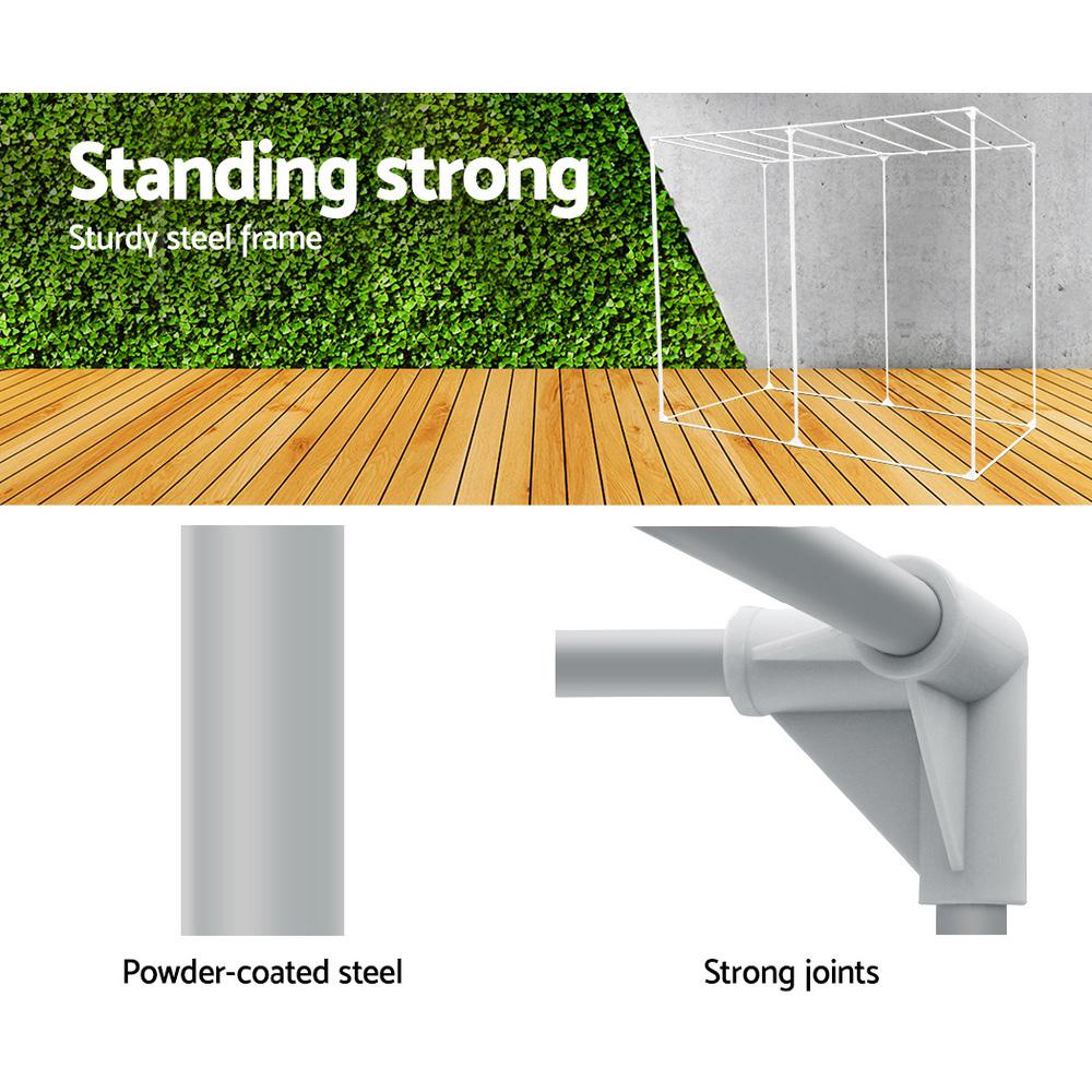 Green Fingers Grow Tent 240x120x200CM Hydroponics Kit Indoor Plant