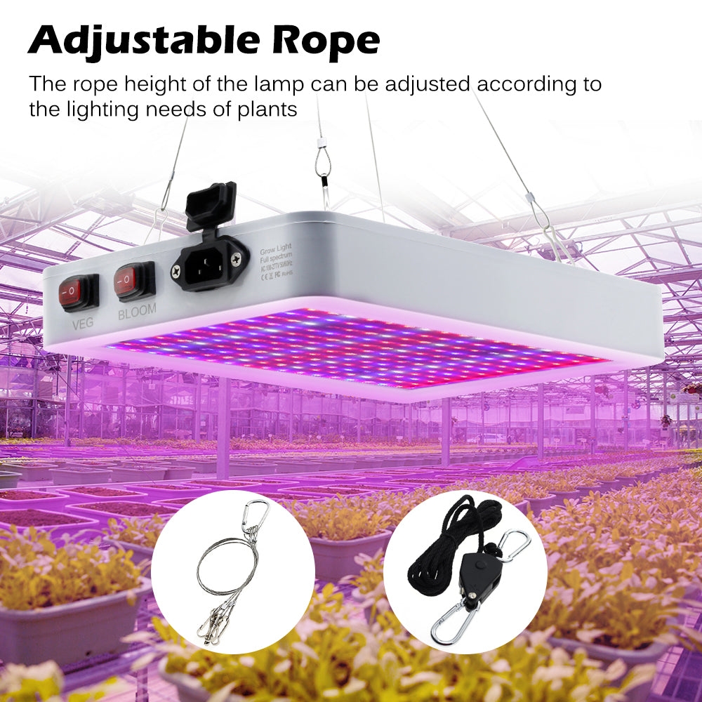 Growing Lamps Led Grow Light 2000w 3000w Full Spectrum Double Switch