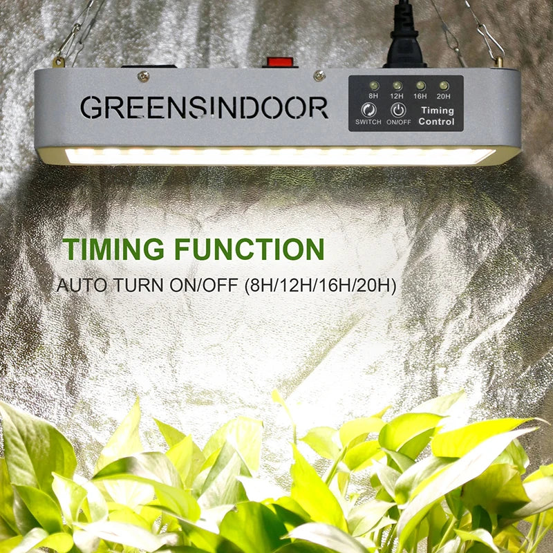 SEAMETAL 3000W LED Grow Light Full Spectrum Indoor Plants Growing