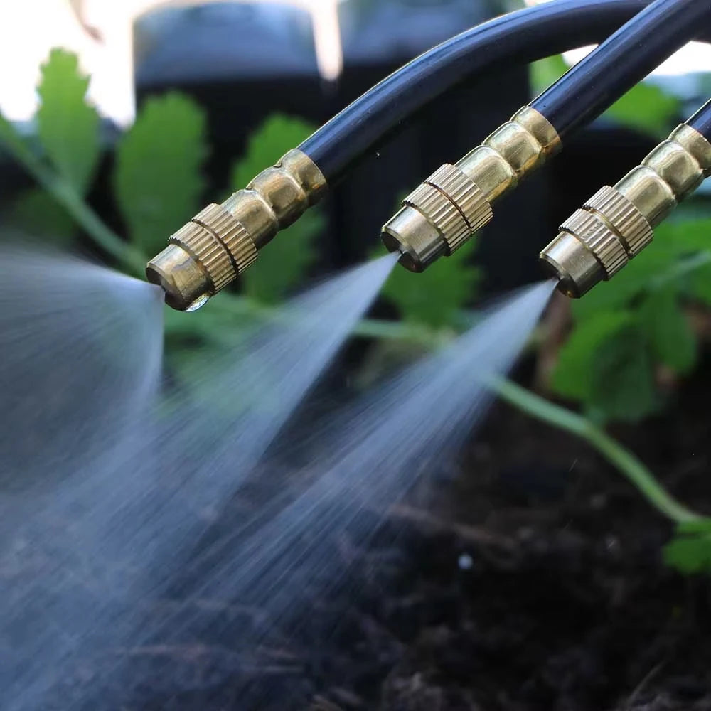 30M-5M DIY Free Bending Universal Sprayer Kit 8mm Hose Patio Misting