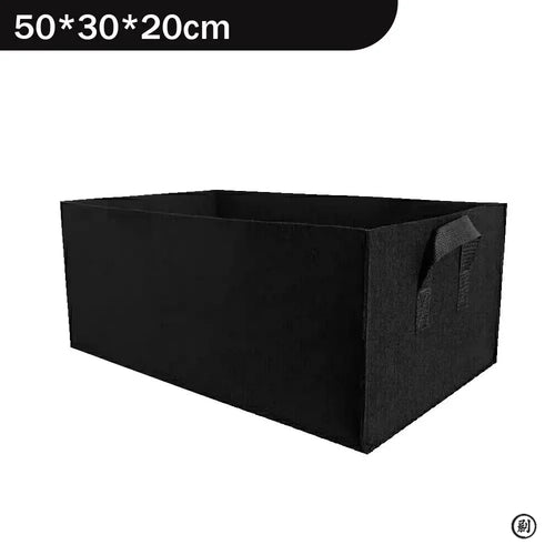 Square Felt Growing Bucket Plant Growth Bag Multi-Functional Vegetable