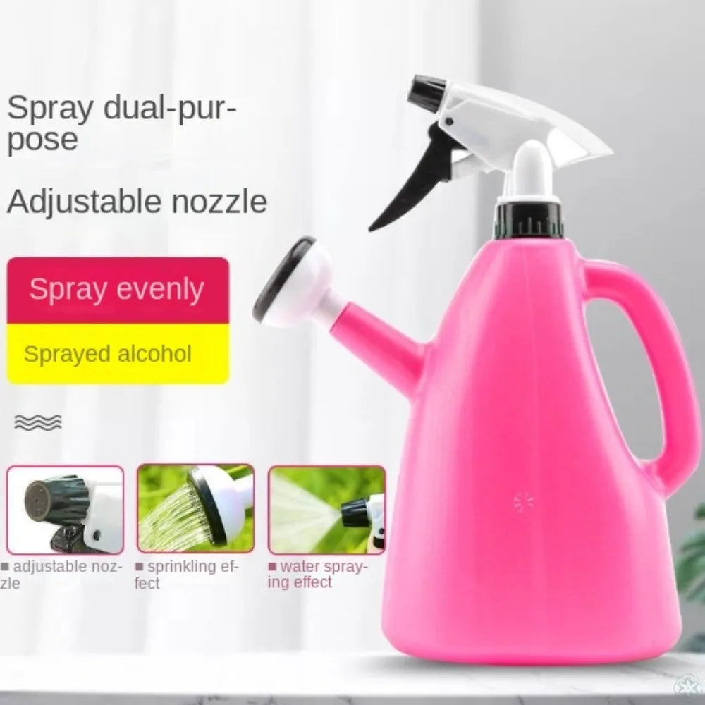 Plastic Watering Can Pot Gardening Supplies Garden Plants Adjustable