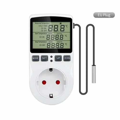 Timer Socket Thermostat Digital Temperature Controller EU/AU/US/FR/UK