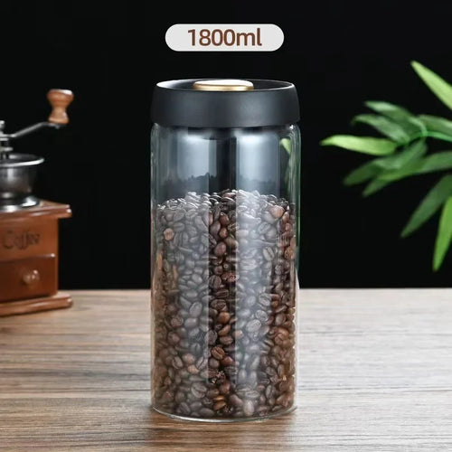 Coffee Can Manual Vacuum Moisture-proof Storage Jar Kitchen High