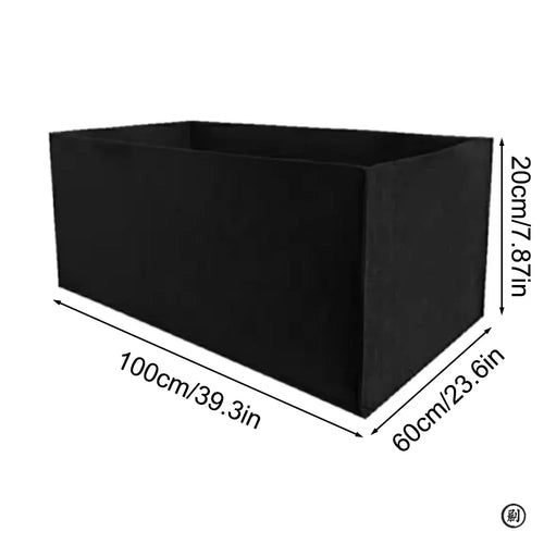 Square Felt Growing Bucket Plant Growth Bag Multi-Functional Vegetable