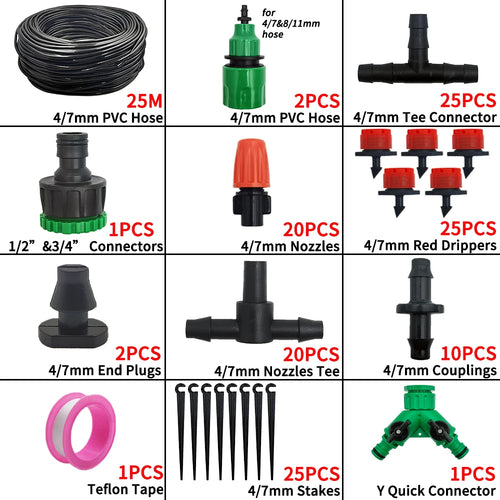 Irrigation System Garden Tools Drip Watering Kits Automatic Watering