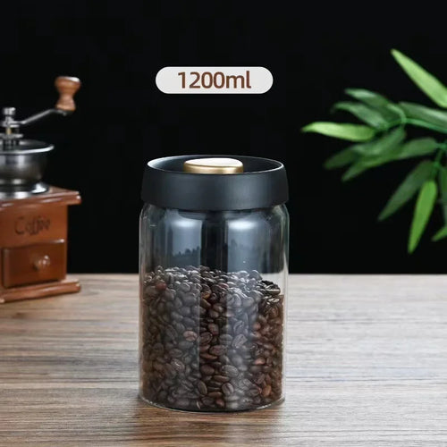 Coffee Can Manual Vacuum Moisture-proof Storage Jar Kitchen High