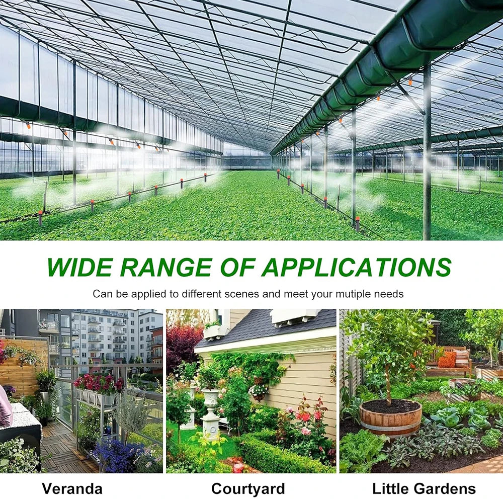 Garden Drip Irrigation Automatic Watering System Kit 1/4'' 13CM