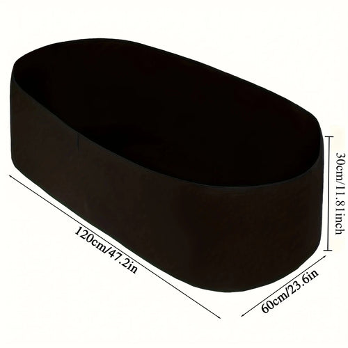 Breathable fabric elevated garden bed, rectangular planting bag,