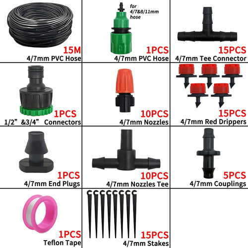 Irrigation System Garden Tools Drip Watering Kits Automatic Watering