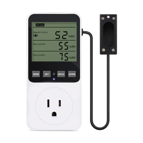 Humidity Temperature Controller Timer Socket Heating Cooling