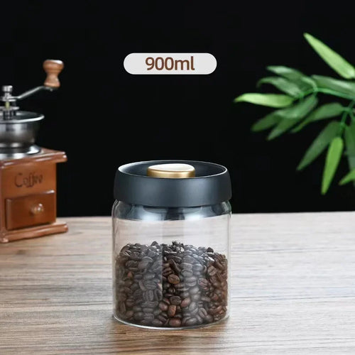 Coffee Can Manual Vacuum Moisture-proof Storage Jar Kitchen High
