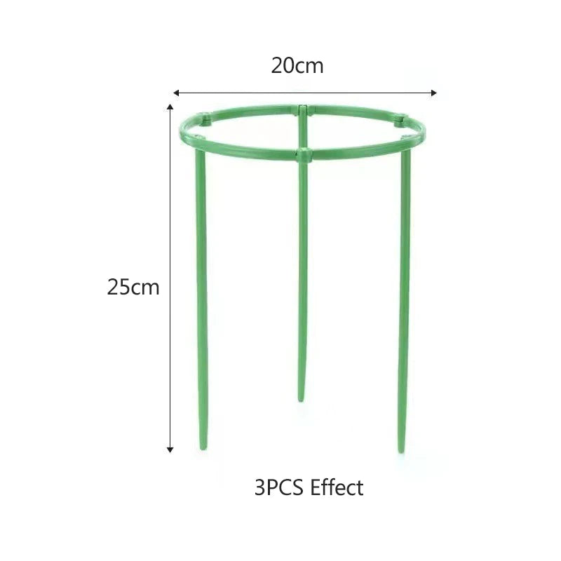2/4Packs Plant Support Stake Stackable Garden Flower Support, Plant