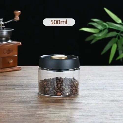Coffee Can Manual Vacuum Moisture-proof Storage Jar Kitchen High