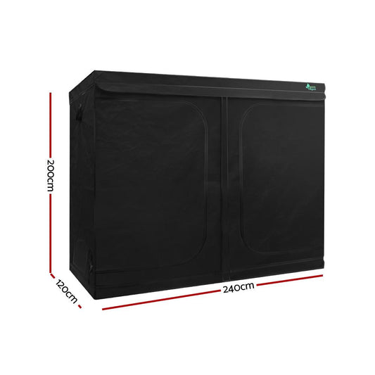 Green Fingers Grow Tent 240x120x200CM Hydroponics Kit Indoor Plant