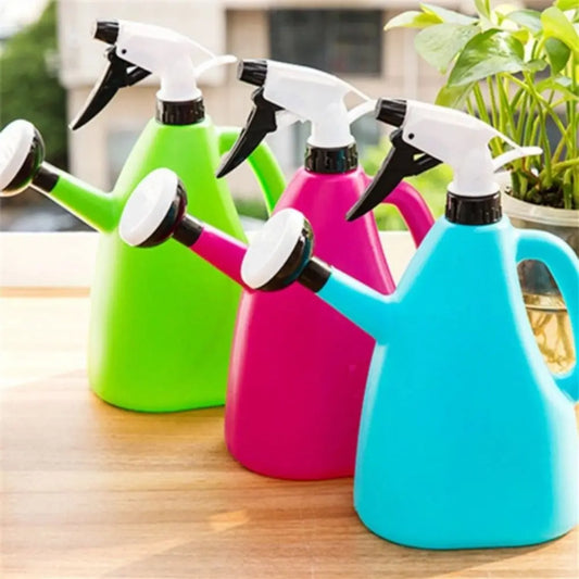 Plastic Watering Can Pot Gardening Supplies Garden Plants Adjustable