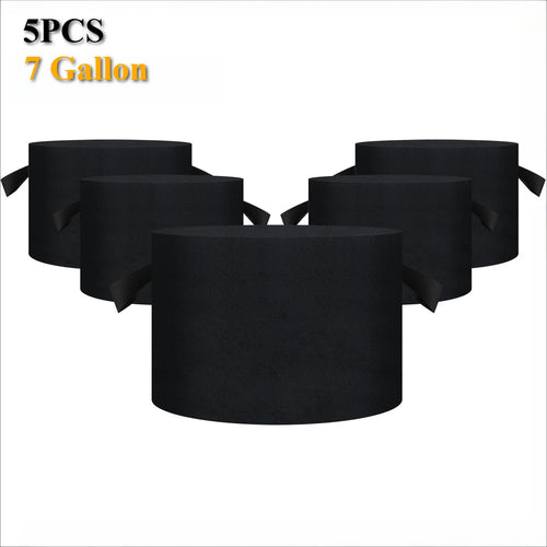 5/10Pack Vegetable/Flower/Plant Grow Bag 5 Gallon Thickened Non-Woven