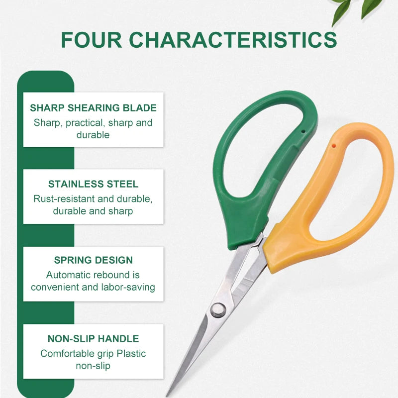 Multifunctional Alice Garden Scissors Sturdy Garden Fruit and Grape