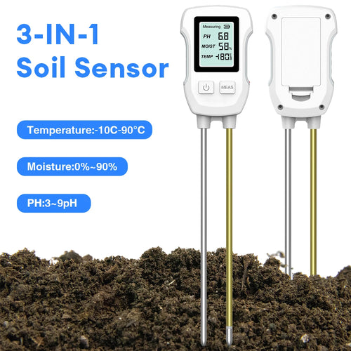 2/3/3/5/6 in 1 Digital Soil Tester Multifunctional Soil Fertility pH