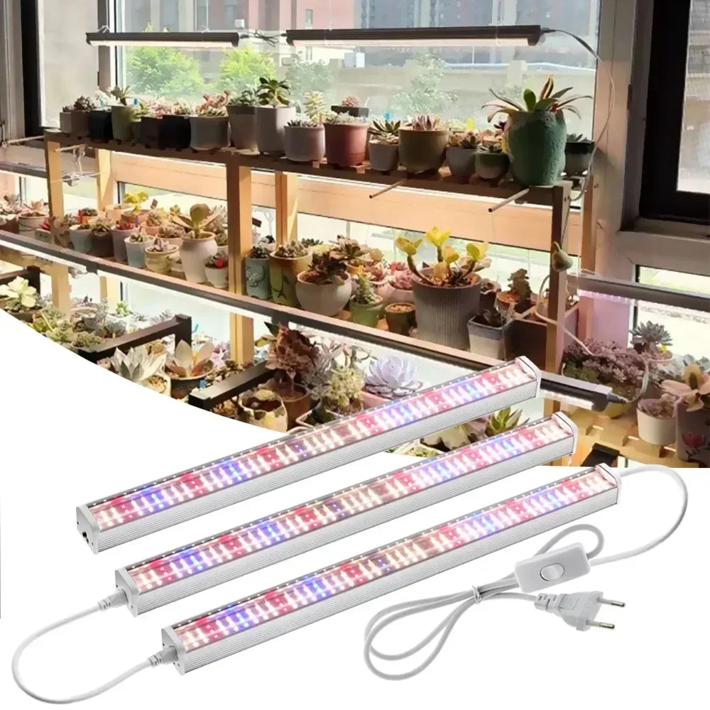 Newest 1/2/4/6PCS Full Spectrum LED Growing Lights for Greenhouse