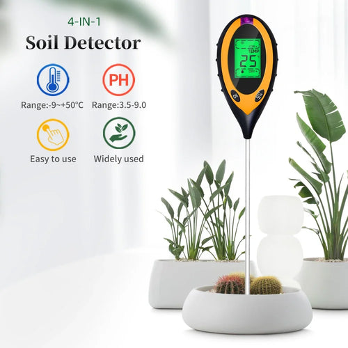 2/3/3/5/6 in 1 Digital Soil Tester Multifunctional Soil Fertility pH