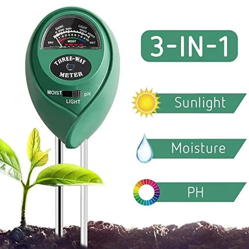 2/3/3/5/6 in 1 Digital Soil Tester Multifunctional Soil Fertility pH