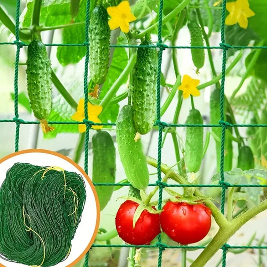 Plant Trellis Pergolas, Heavy-Duty Polyester Grow Net, Garden Trellis