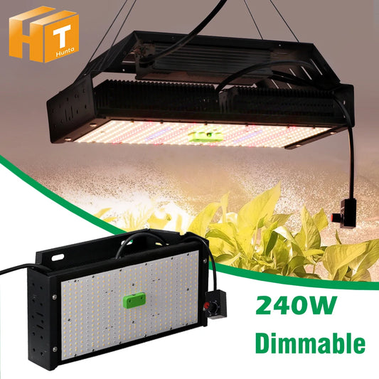 Full Spectrum LED Grow Light AC85-265V LM301B 312Pcs 3000K 6500K
